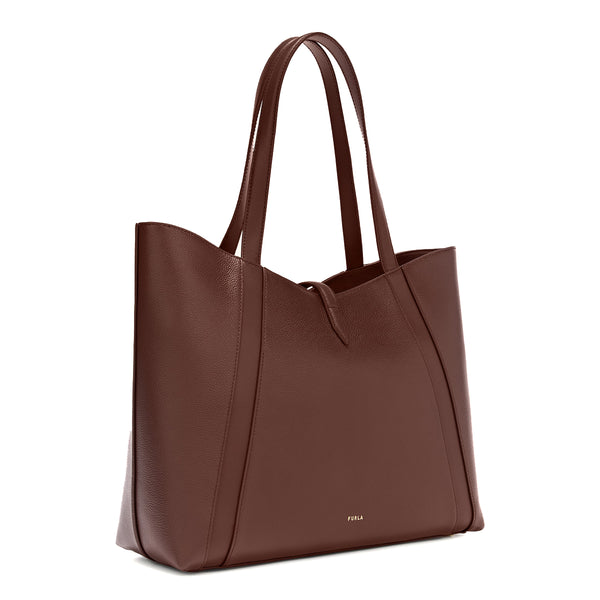 Furla - Borsa a spalla Goccia L Cioccolato - WB01788BX3353 - CIOCCOLATO