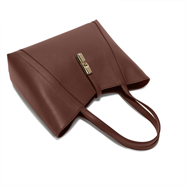 Furla - Borsa a spalla Goccia L Cioccolato - WB01788BX3353 - CIOCCOLATO