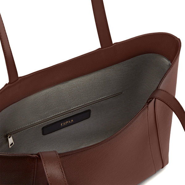 Furla - Borsa a spalla Goccia L Cioccolato - WB01788BX3353 - CIOCCOLATO
