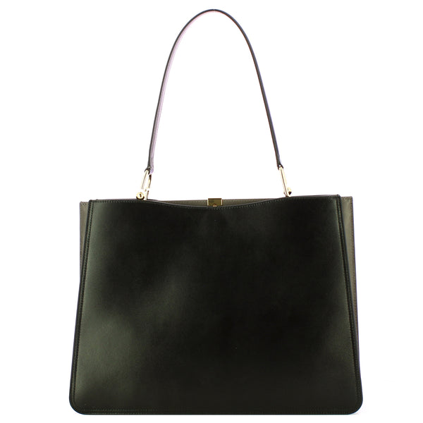 Furla - Borsa a spalla Agata L Nero Urban Gray - WB01803BX4253 - NERO+URBAN/GRAY