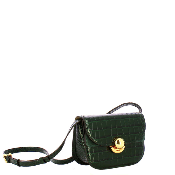 Furla - Mini Borsa a bandoliera Sfera Round Botanical Green - WB01737BX3178 - BOTANICAL/GREEN