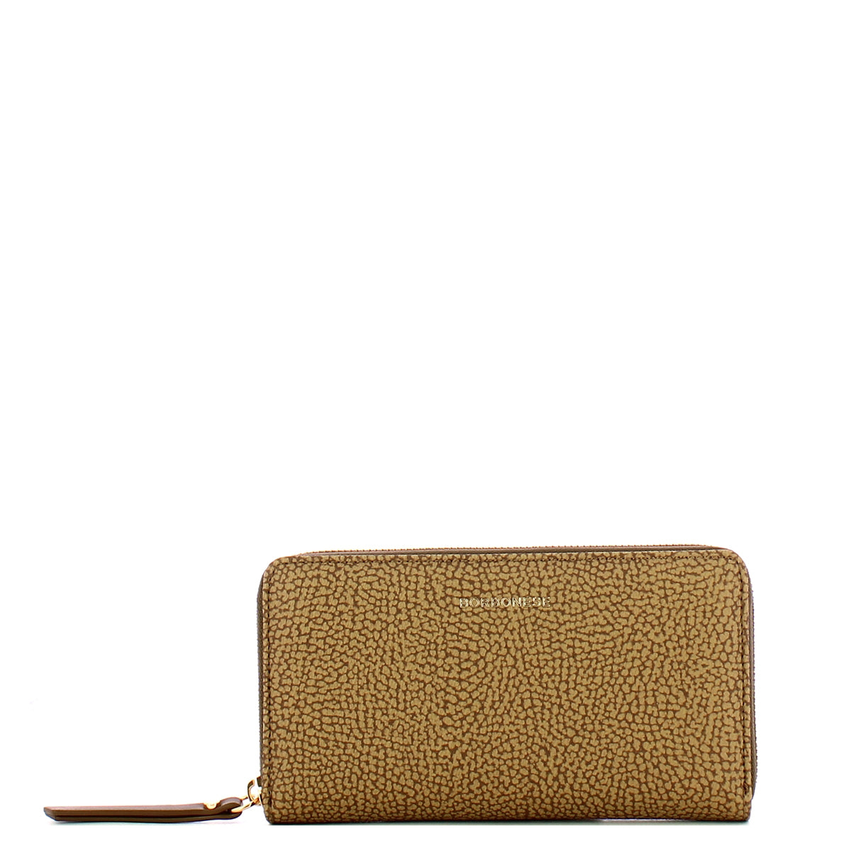 Borbonese - Portafoglio Large Zip Around Tundra - 2200410170 - TUNDRA