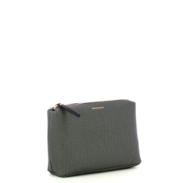 Borbonese - Bustina Medium Ardesia - 220057C03 - ARDESIA