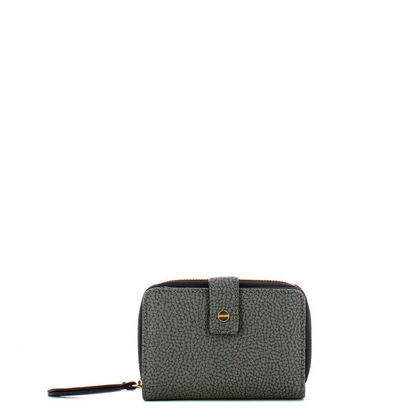 Borbonese - Portafoglio Medium Ardesia - 2200790170 - ARDESIA