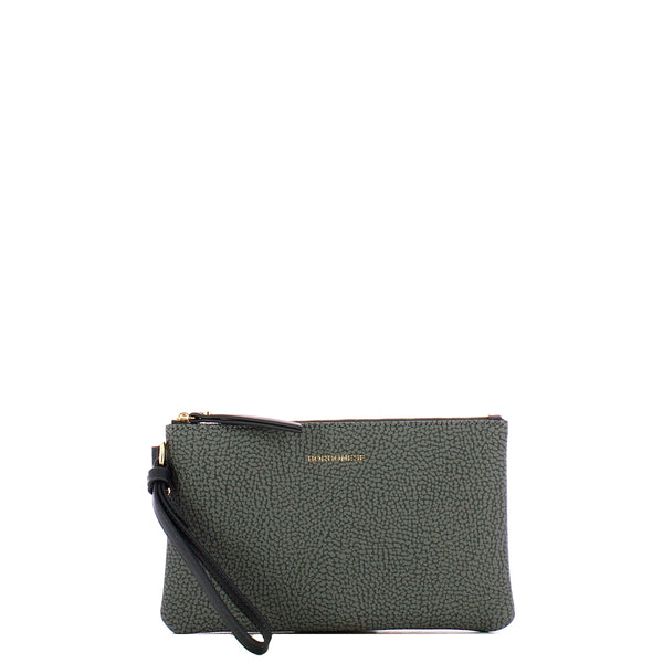 Borbonese - Busta Porta Documenti Ardesia - 2200900170 - ARDESIA