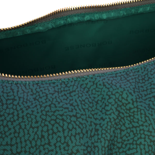 Borbonese - Tracolla Luna Bag Medium Ottanio - 223034J47 - OTTANIO