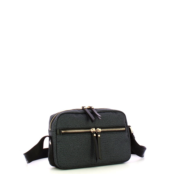 Borbonese - Tracollina Camera Case Nero - 223221J47 - NERO