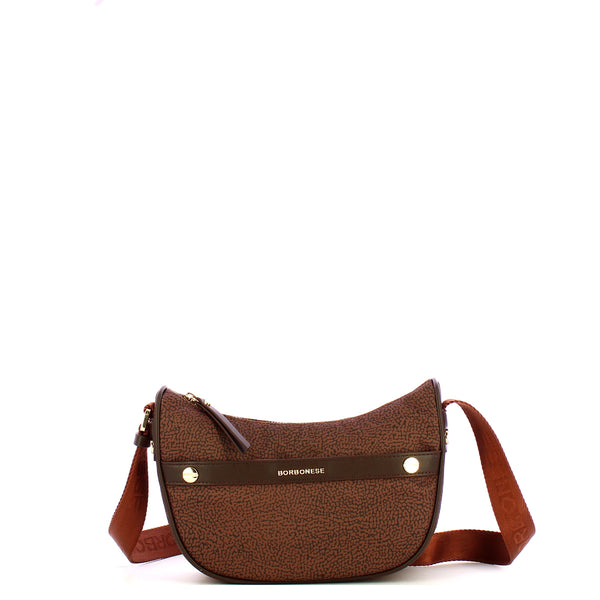 Borbonese - Luna Bag Mini Terracotta - 91010075J47 - TERRACOTTA