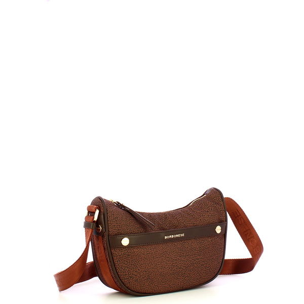 Borbonese - Luna Bag Mini Terracotta - 91010075J47 - TERRACOTTA