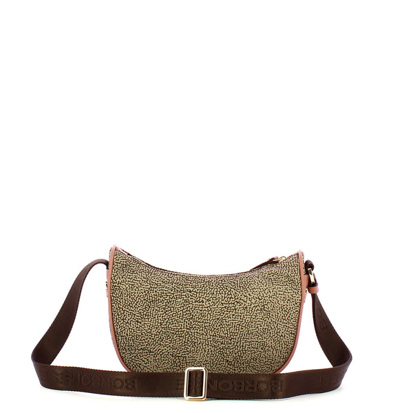 Borbonese - Luna Bag Mini OP Naturale Cipria - 91010075J47 - OP/NATURALE/CIPRIA