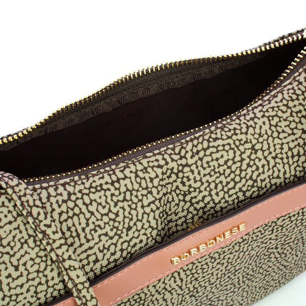 Borbonese - Luna Bag Mini OP Naturale Cipria - 91010075J47 - OP/NATURALE/CIPRIA