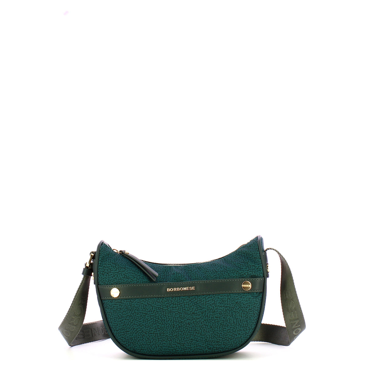 Borbonese - Luna Bag Mini Ottanio - 91010075J47 - OTTANIO