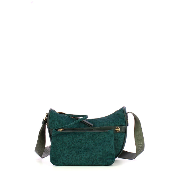 Borbonese - Luna Bag Mini Ottanio - 91010075J47 - OTTANIO