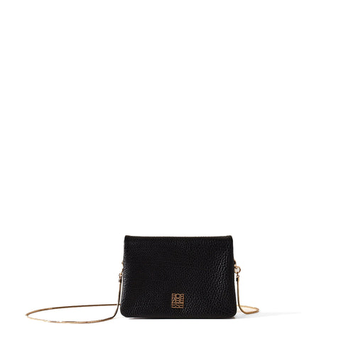 Borbonese - Tracollina Mini Bag in pelle Nero - 920235AV9 - NERO