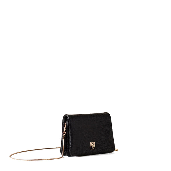 Borbonese - Tracollina Mini Bag in pelle Nero - 920235AV9 - NERO