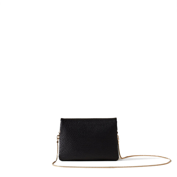 Borbonese - Tracollina Mini Bag in pelle Nero - 920235AV9 - NERO