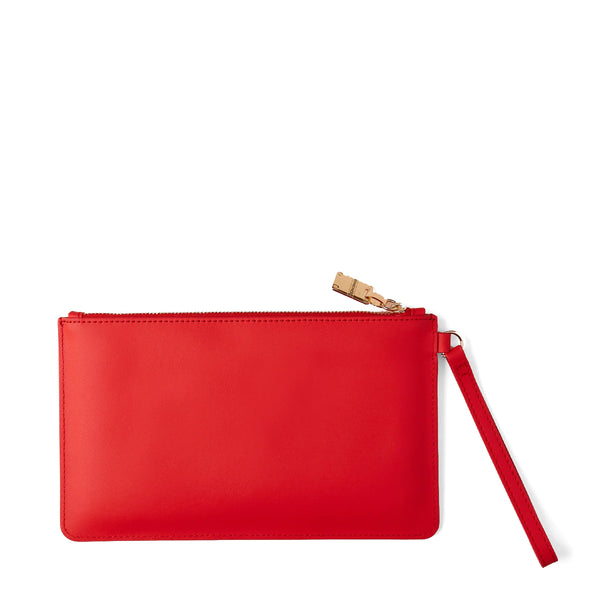 Borbonese - Busta in pelle Cherry - 920103AB6 - CHERRY