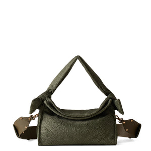 Borbonese - Sottospalla Hobo Lover Small Verde Militare - 933491I15 - VERDE/MILITARE
