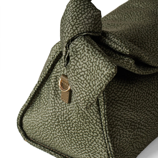 Borbonese - Sottospalla Hobo Lover Small Verde Militare - 933491I15 - VERDE/MILITARE
