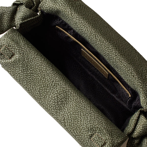 Borbonese - Sottospalla Hobo Lover Small Verde Militare - 933491I15 - VERDE/MILITARE