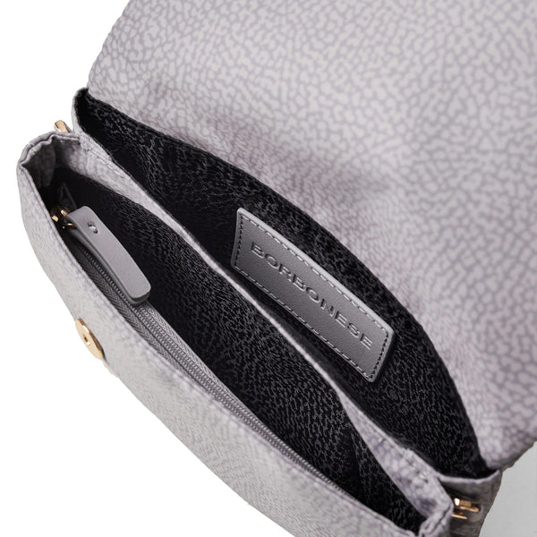 Borbonese - Mini Borsa a tracolla Cloud - 920063I15 - CLOUD