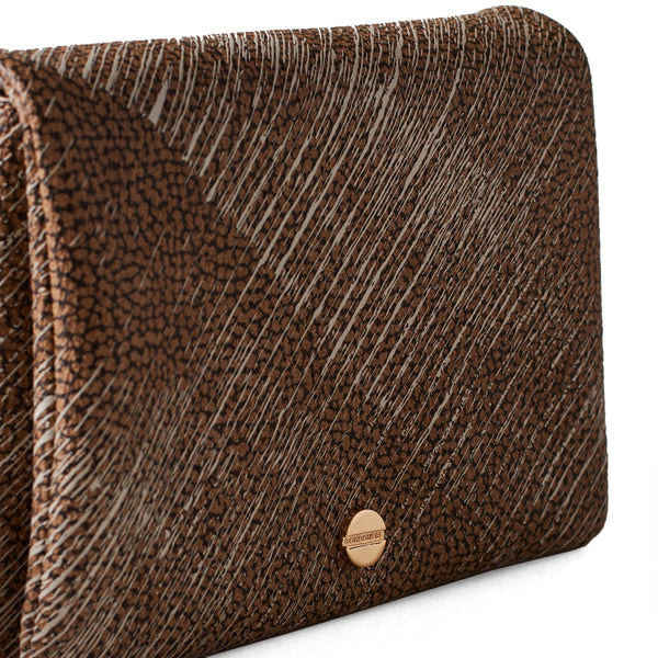 Borbonese - Mini Borsa a tracolla Graffiti OP Naturale Porridge - 920063AZ5 - OP/NATURALE/PORRIDGE