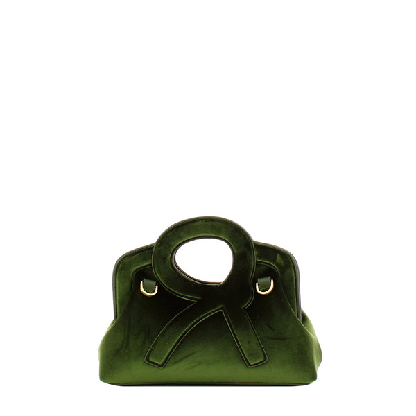 Roberta Di Camerino - R Mini Bag Green - RB2250624 - GREEN
