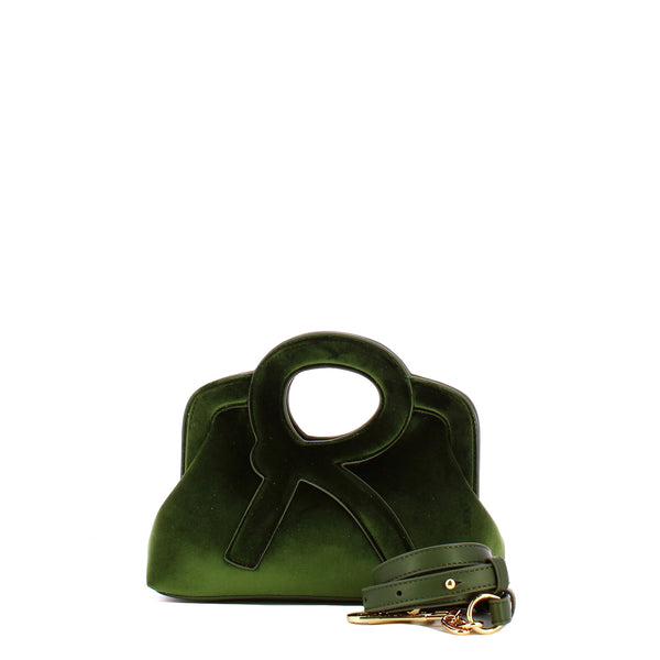 Roberta Di Camerino - R Mini Bag Green - RB2250624 - GREEN