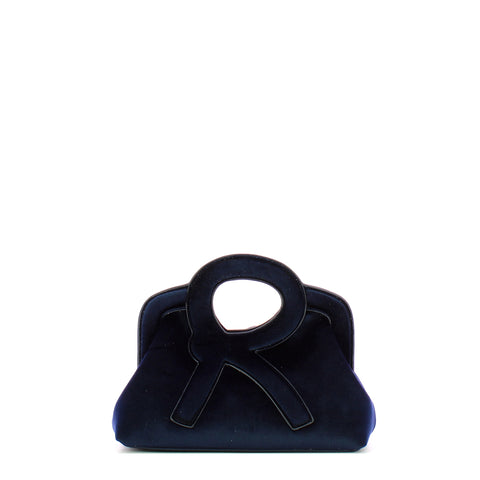 Roberta Di Camerino - R Mini Bag Blue - RB2250624 - BLUE