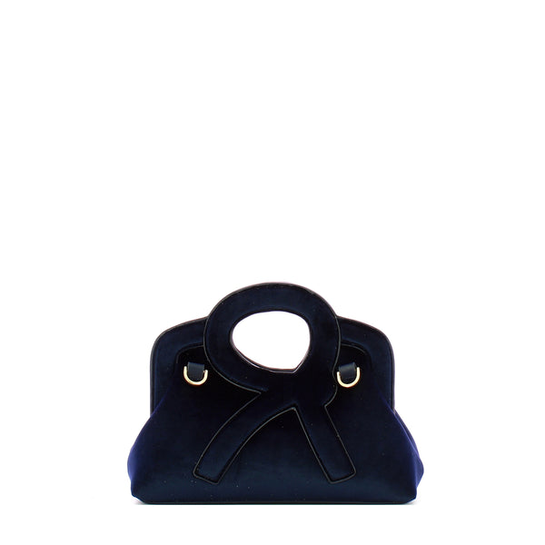 Roberta Di Camerino - R Mini Bag Blue - RB2250624 - BLUE