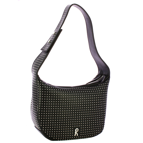 Roberta Di Camerino - Hobo Bag Moon Black - RB2251337 - BLACK