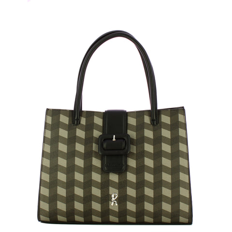 Roberta Di Camerino - Tote bag Peggy Grey/Black - RB2252010 - GREY/BLACK