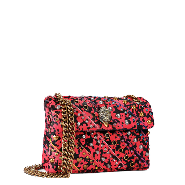 Kurt Geiger - Kensington Bag Red Combination Mini Crossbody Bag - 3582255189 - RED/COMB