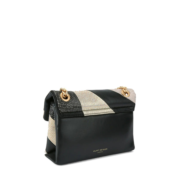 Kurt Geiger - Kensington Bag Black Other Mini Crossbody Bag - 4374309189 - BLK/OTHER