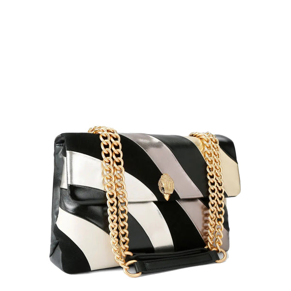 Kurt Geiger - Kensington Bag Large Metal Comb Shoulder Bag - 9796565109 - METAL/COMB