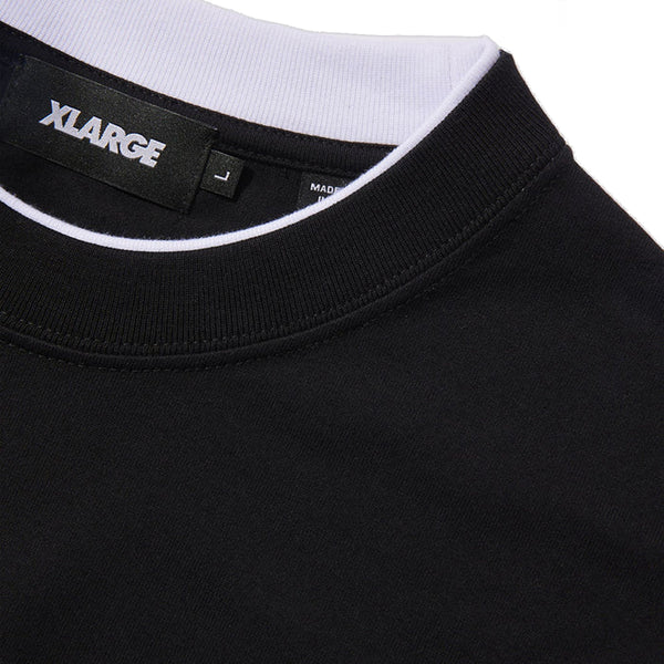 XLARGE - Maglia Motorcycle Layered Black - 201253011011 - BLACK