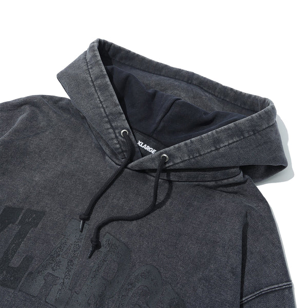 XLARGE - Felpa Dyed Collage Logo Black - 201253012009 - BLACK