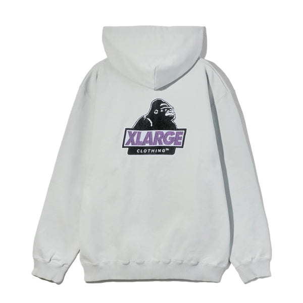 XLARGE - Felpa Slanted OG Zip Grey - 201253012011 - GREY