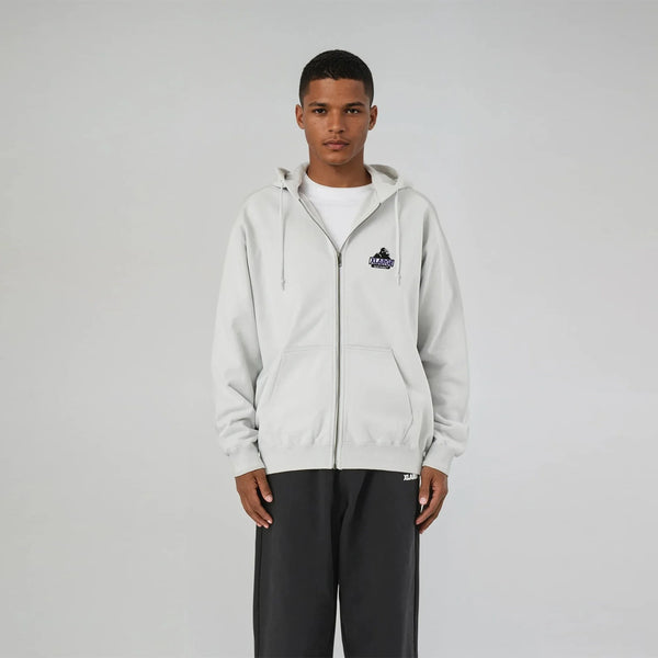 XLARGE - Felpa Slanted OG Zip Grey - 201253012011 - GREY