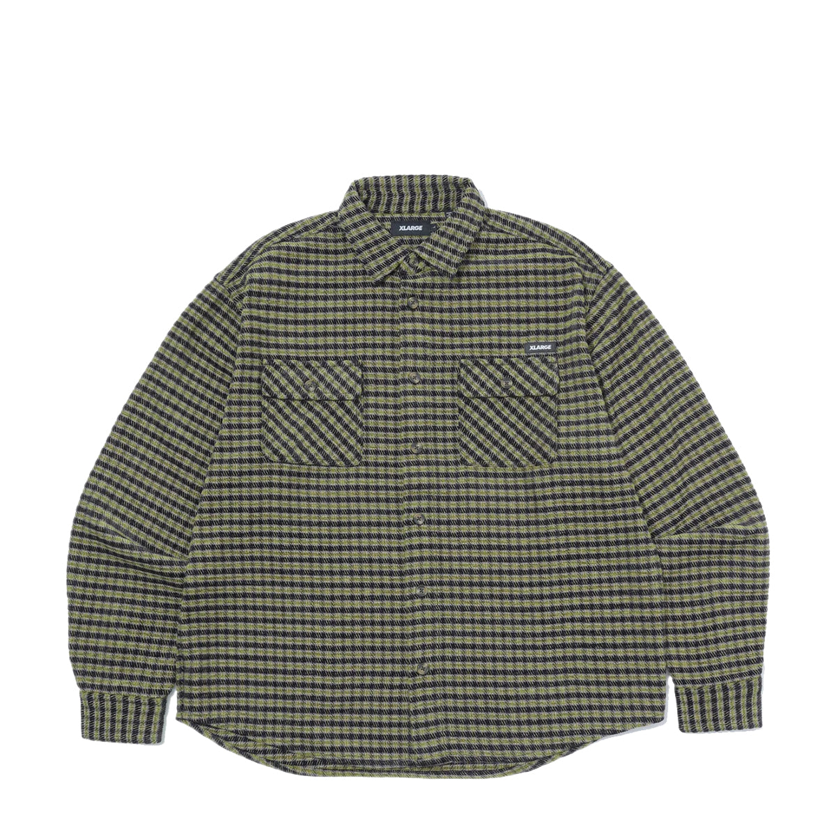 XLARGE - Camicia Plaid Black - 201253014001 - BLACK