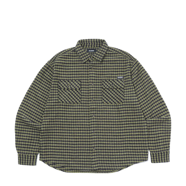 XLARGE - Camicia Plaid Black - 201253014001 - BLACK