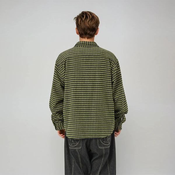XLARGE - Camicia Plaid Black - 201253014001 - BLACK
