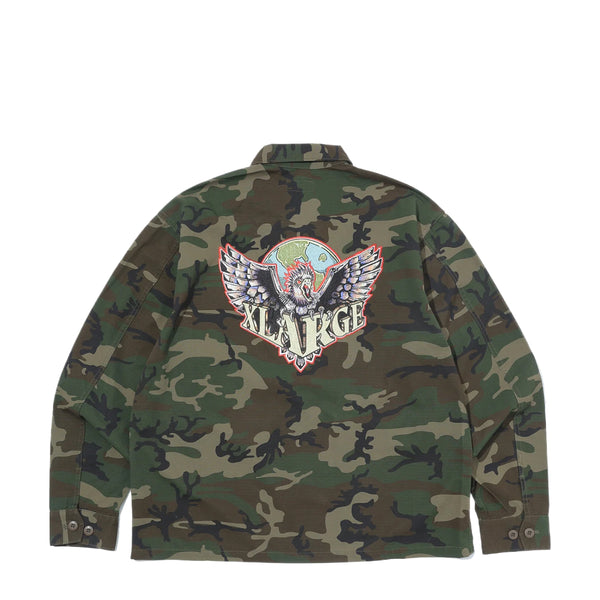 XLARGE - Camicia Military Camo - 201253014005 - CAMO