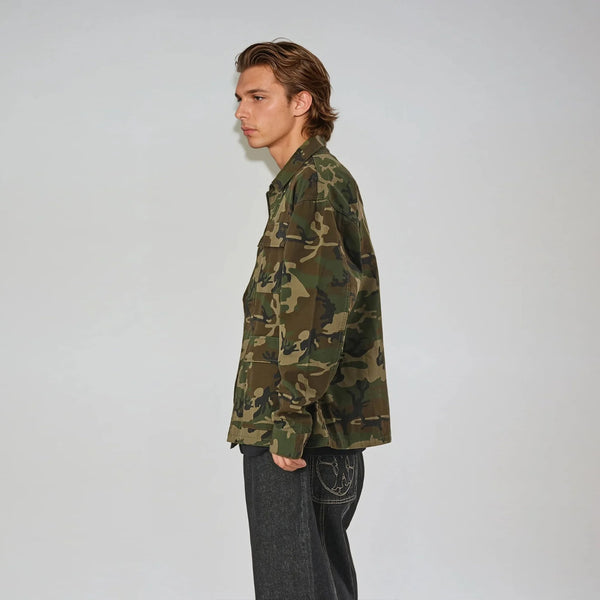 XLARGE - Camicia Military Camo - 201253014005 - CAMO