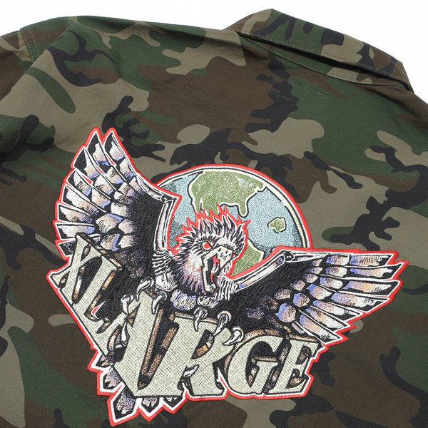 XLARGE - Camicia Military Camo - 201253014005 - CAMO