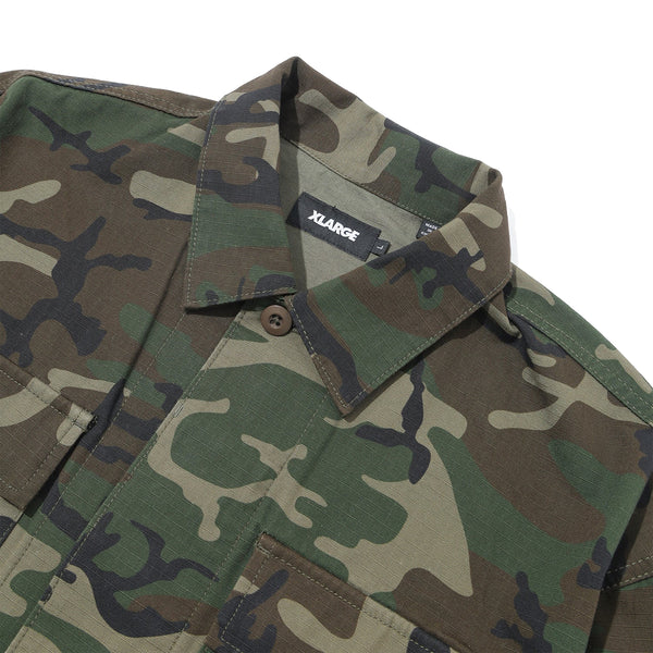 XLARGE - Camicia Military Camo - 201253014005 - CAMO