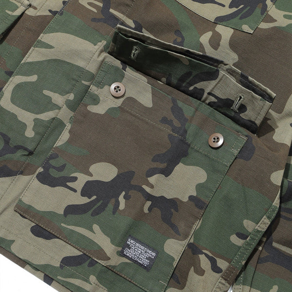 XLARGE - Camicia Military Camo - 201253014005 - CAMO