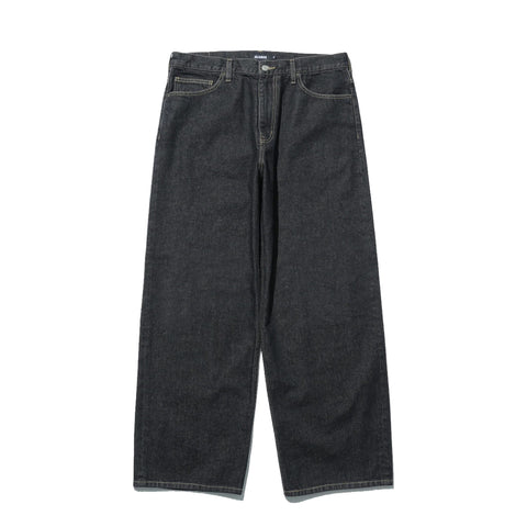 XLARGE - Pantaloni in denim con ricami Black - 201253031006 - BLACK
