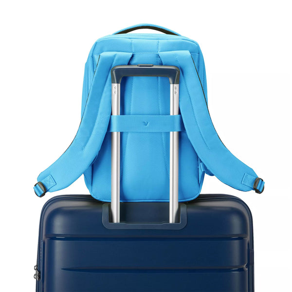 Roncato - Zaino da Viaggio Espandibile Ironik 2.0 Sky Blu - 415336 - SKY/BLU