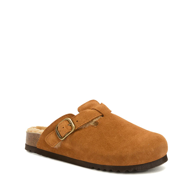 Scholl - Sabot Fae New Cognac - SL.F318101175 - COGNAC